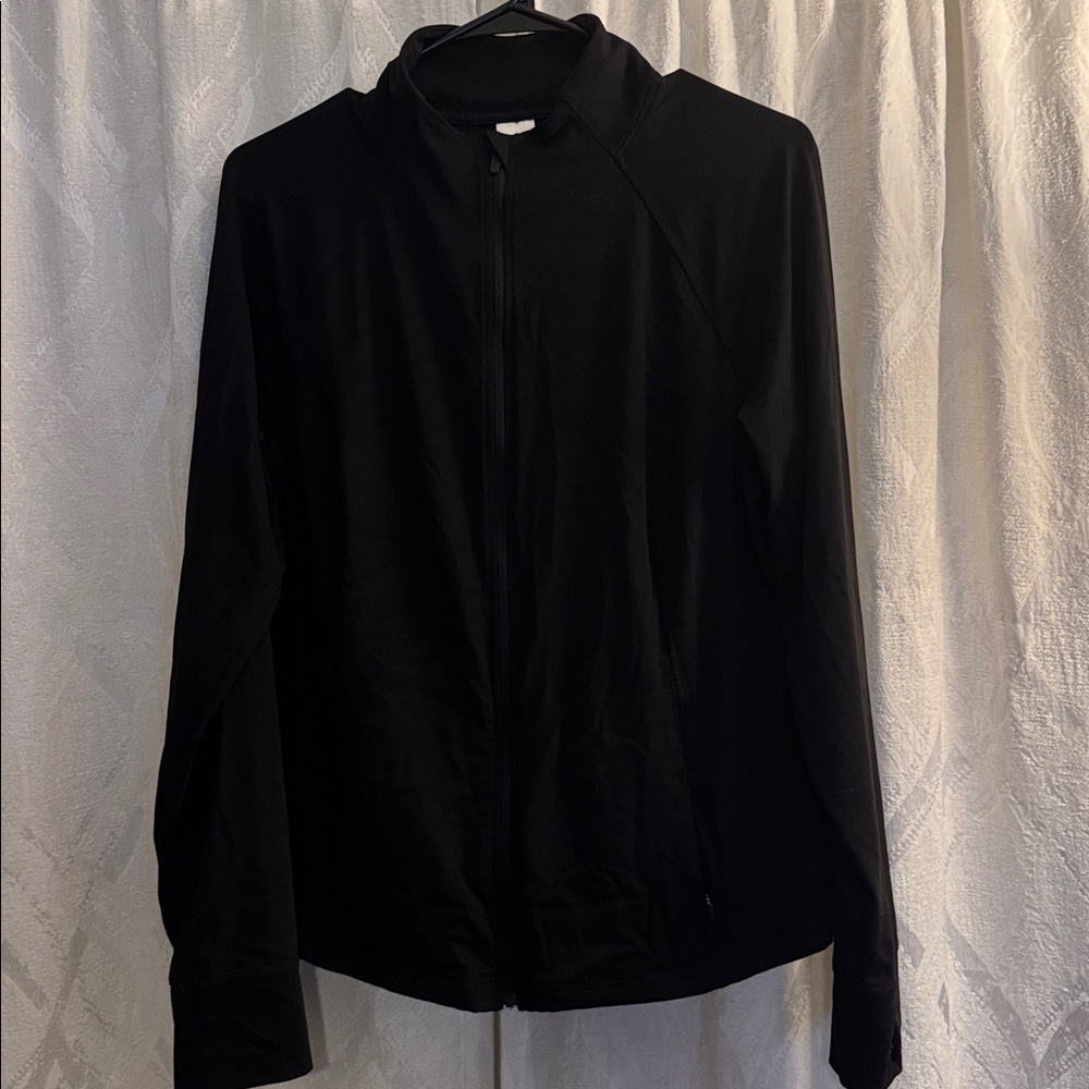 Black Full-Zip Jacket